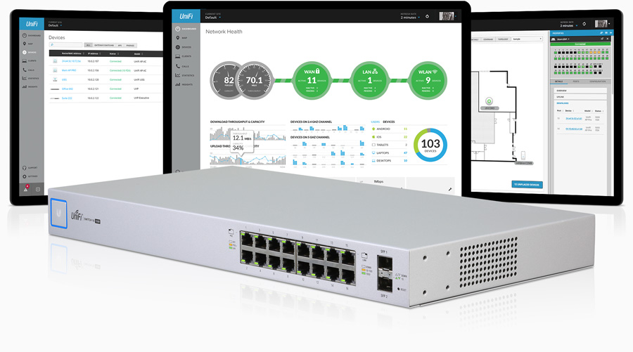 unifi switch 16 kontrolcü desteği