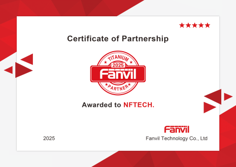 WiFi Türkiye, Fanvil Titanium Partner olarak tanındı