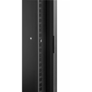 CM19-12U-450B 450mm siyah kabinet kapı mekanizması ve kilit detayı