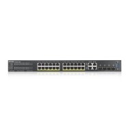 GS2220-28HP L2+ Gigabit 24 Port PoE+ Gbe Uplink
