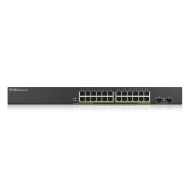 GS190024HP-V2 akıllı yönetilen 24 port gigabit PoE+