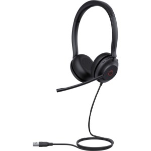 UH35 Casque Filaire Usb Professionnel Avec Micro Antibruit