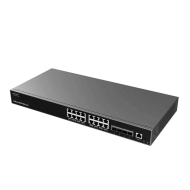 GWN7812P Seviye 3 Yönetilen Ağ Anahtarı 16 Portlu PoE Gigabit