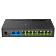 HT818 8 portlu FXS geçidi gigabit NAT yönlendiricisi