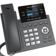 GRP2612P Operatör Kalitesinde 4 Hatlı PoE İP Telefonu