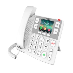 X305 Téléphone Ip À Grands Boutons Avec Écran Couleur Et Connectivité Wi-fi