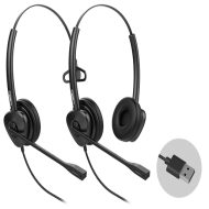 HT301-U USB Kablolu Kulaklık, Çağrı Merkezleri ve Ofisler İçin