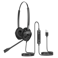 HT301-U USB Kablolu Kulaklık, Çağrı Merkezleri ve Ofisler İçin
