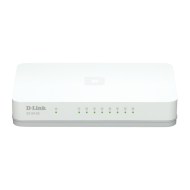 D-Link GO-SW-8G/E yönetilmeyen 8 port gigabit ethernet anahtarı beyaz