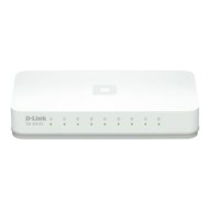 D-Link GO-SW-8E yönetilmeyen 8 port hızlı ethernet anahtarı beyaz