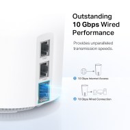 XE200 ev için üç bantlı WiFi 6E mesh sistemi