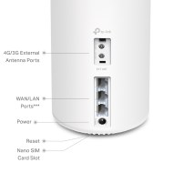 X20-4G mesh WiFi 6 ev erişim noktası 4G/3G bağlantılı