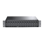 FC1420 14 Yuvalı Ethernet Medya Dönüştürücüler İçin Rack Şasisi