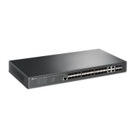 TL-SG3428XF L2+ Yönetilen Switch, 24 Port SFP ve 4 Port 10GE SFP+