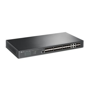 TL-SG3428XF Switch Managé L2+ 24 Ports Sfp Avec 4 Ports 10ge Sfp+