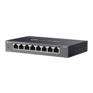 DS108G 8 portlu yönetilmeyen Gigabit switch, duvara monte veya masaüstü
