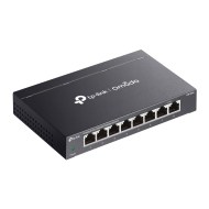 DS108G 8 portlu yönetilmeyen Gigabit switch, duvara monte veya masaüstü