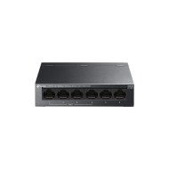 LS106P Masaüstü Switch 6 Port 10/100mbps, 4 Port POE+