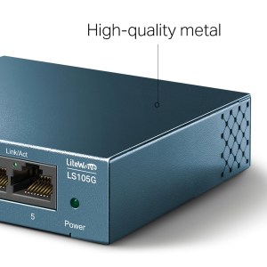 LS105G Switch Réseau Gigabit 5 Ports Pour Extension De Réseau Filaire