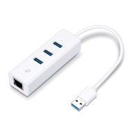 UE330 USB 3.0 hub 3 port ve Gigabit Ethernet erişim noktası