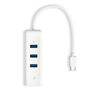 UE330C USB Tip-C hub 3 port ve Gigabit Ethernet adaptörü