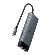 UH6120C USB Tip-C 6'lı hub 4K HDMI ve 100W PD şarj ile