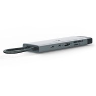 UH9120C USB Tip-C 9'lu hub 100W PD ve 4K HDMI ile