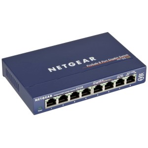 GS108GE Switch Gigabit Ethernet Non Manageable 8 Ports Pour Petite Entreprise
