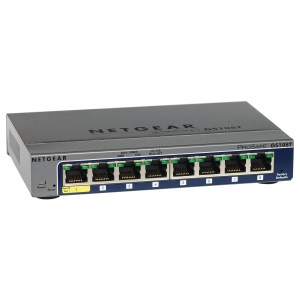 GS108T-300PES Switch Intelligant Gigabit 8 Ports Avec Point Accès Cloud Management