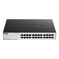 D-Link GO-SW-24G/E yönetilmeyen L2 gigabit ethernet anahtarı siyah 1U