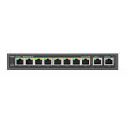RG-ES110D-P 10 port Gigabit bulut erişim noktalı switch