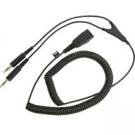 8734-599 Jabra Qd'den Çift Jack 3.5mm'ye PC Adaptörü