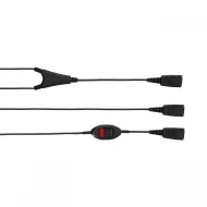 8800-02-01 Jabra Supervisor Kordonu Sessiz Düğmeli