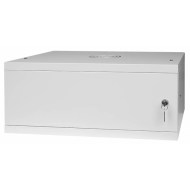 CM19-4UPM-450G 19 inç 4U 450mm metal kapılı gri duvar tipi kabinet ana görünüm