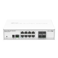 Mikrotik CRS112-8G-4S-IN 8 port gigabit switch ana görünüm