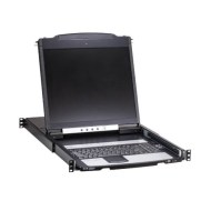 B064C-16-1X1-IP Switch Kvm Cat5 Over Ip 16 Ports Écran Lcd 19