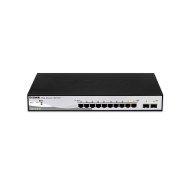 D-Link DGS-1210-10 yönetilen L2 gigabit ethernet anahtarı siyah gri 1U