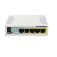 Mikrotik RB260GSP power over ethernet switch yan açı