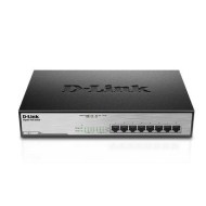 D-Link DGS-1008MP PoE destekli yönetilmeyen gigabit ethernet anahtarı