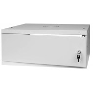 CM19-4UPM-450G 19 inç 4U 450mm gri metal kapılı duvar kabineti ambalaj kutusu