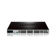 D-Link DGS-3420-28SC yönetilen L2 ağ anahtarı ön panel SKU