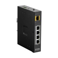 D-Link DIS-100G-5PSW Gigabit anahtarı PoE siyah