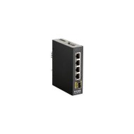 D-Link DIS-100G-5SW Gigabit yönetilmeyen anahtarı siyah