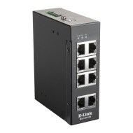 D-Link DIS-100E-8W yönetilmeyen Fast Ethernet ağ anahtarı siyah