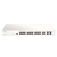 D-Link DBS-2000-28MP L2 Gigabit yönetilen ağ anahtarı gri