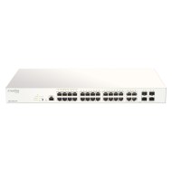 D-Link DBS-2000-28P L2 Gigabit yönetilen ağ anahtarı gri PoE