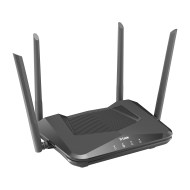 D-Link DIR-X1560 4G çift bant Gigabit kablosuz yönlendirici siyah