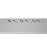 BU520-400-140G Evrensel Kasa 520x400x140 Gri açık kapak detayı