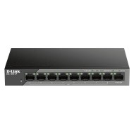 D-Link DSS-100E-9P yönetilmeyen 9 portlu Fast Ethernet PoE anahtarı