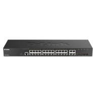 D-Link DGS-2000-28 L2/L3 Gigabit yönetilen anahtarı 1U